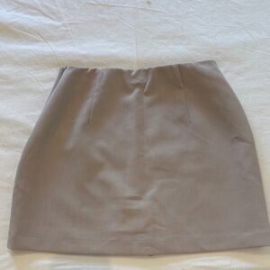Abercrombie & Fitch Taupe Scarlett Mini Skort XS